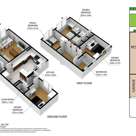 4 Bedroom House With Parking & Garden By Cherry Inn Short Let'S & Services Accomodation Cambridge  Exterior photo
